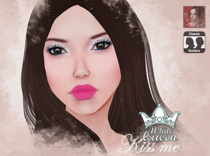 ::White Queen:: lipstick - kiss me - eve