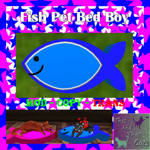 Fish Pet Bed Boy Mod & Copy