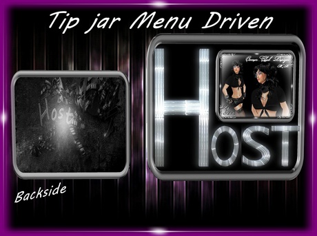 Second Life Marketplace - *NEW Tip jar Host * Menu Driven * 2 Tip jar ...