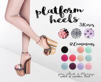 imbue. platform heels - Slink&Maitreya - Mist (wear)