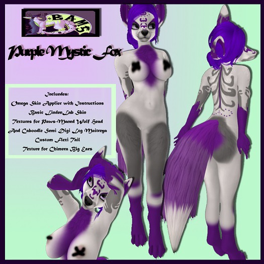 #Bam Purple Mystic Fox