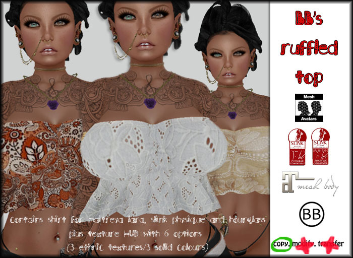 ***BB's RUFFLED SHIRT***