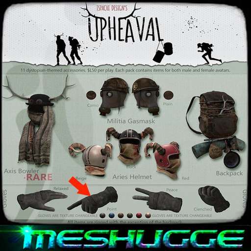 ISPACHI [Upheaval] Gloves - Point