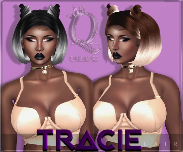 {H} Tracie Hair *Ombres* (Fitted Mesh)