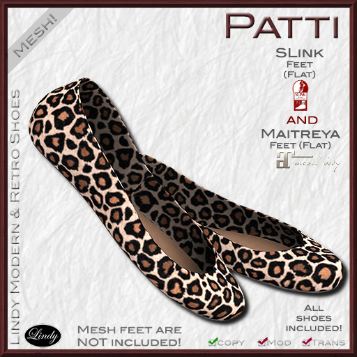 Lindy Patti X (For SLink Flat Feet)
