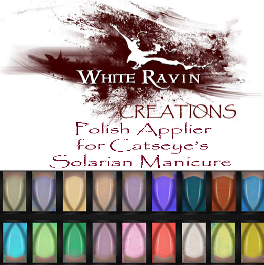 White Ravin Creations - Solarian Claw Polish_18 Glitter  Paws