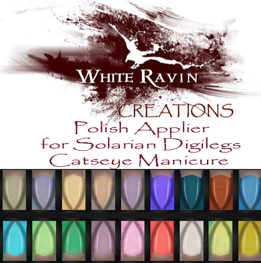 White Ravin Creations - Solarian Claw/Paws Polish_18 Glitter