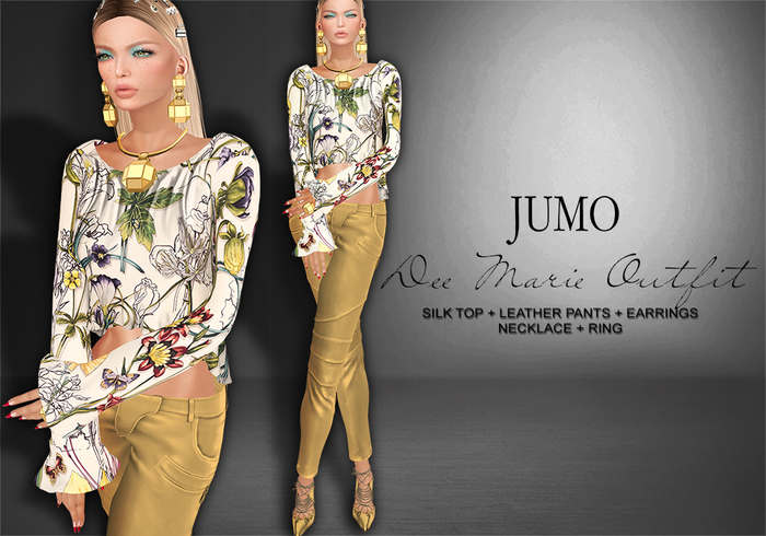 Second Life Marketplace - .:JUMO:. Dee Marie Outfit Yellow - ADD ME