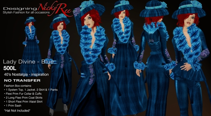 *NR* Lady Divine - Blue