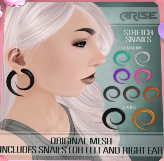 .ARISE. Stretch Snails / BrownWood