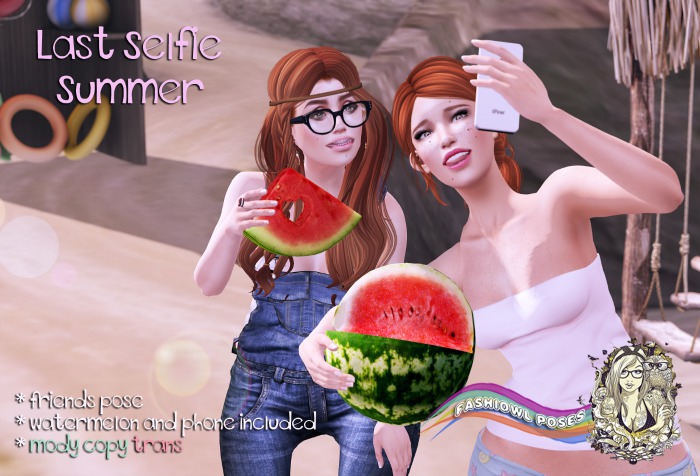 = Fashiowl Poses = Last Selfie - Summer