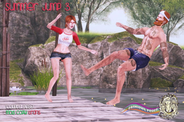 = Fashiowl Poses = Summer Jump 3 
