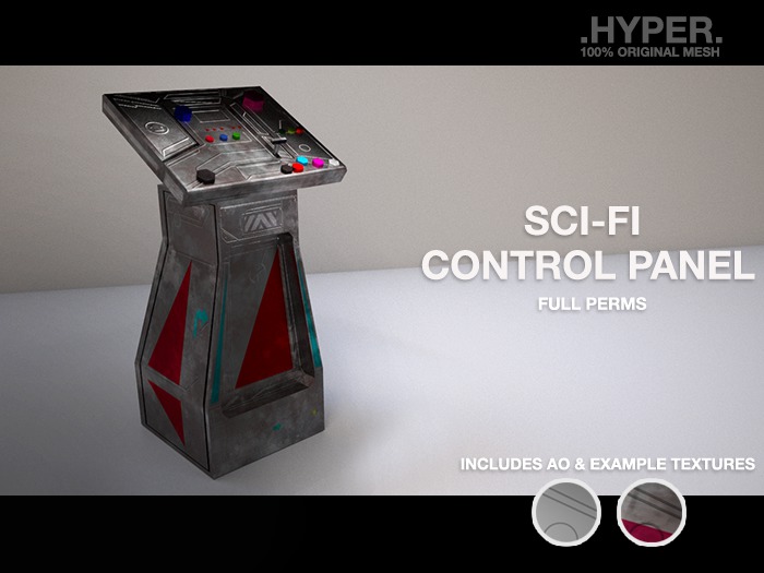 .Hyper. sci-fi control panel FULL PERM