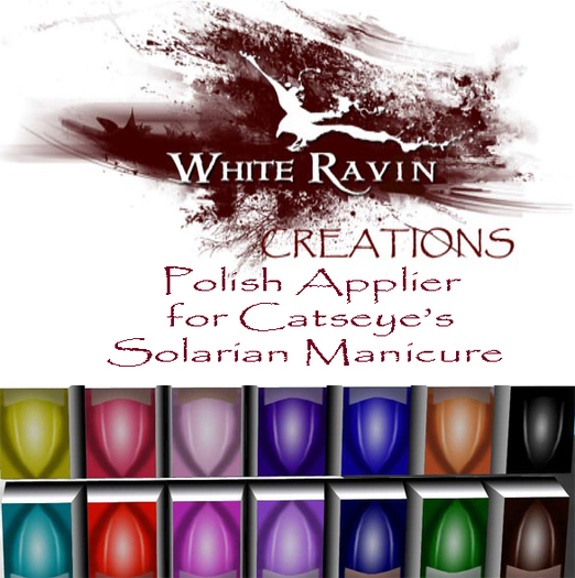 White Ravin Creations - Colors Paw Solarian Polish Applier