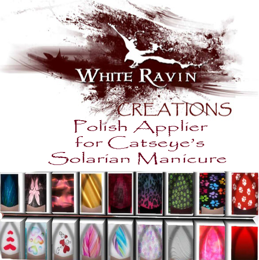 White Ravin Creations - D&D Solarian Cateyes Manicure Polish