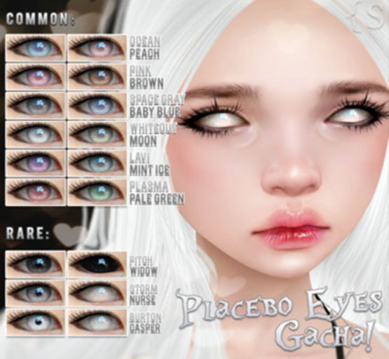 {S0NG} :: Placebo Eyes // Space Grey Eye