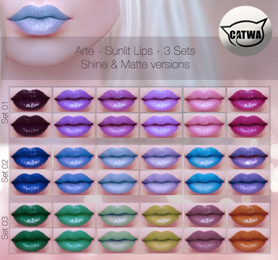 Arte - Catwa Applier - Sunlit Lips - DEMO