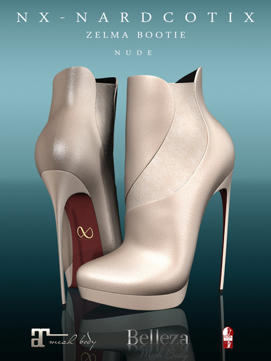 NX-Nardcotix Zelma Bootie Nude