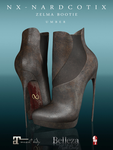 NX-Nardcotix Zelma Bootie Umber
