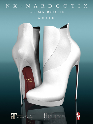 NX-Nardcotix Zelma Bootie White
