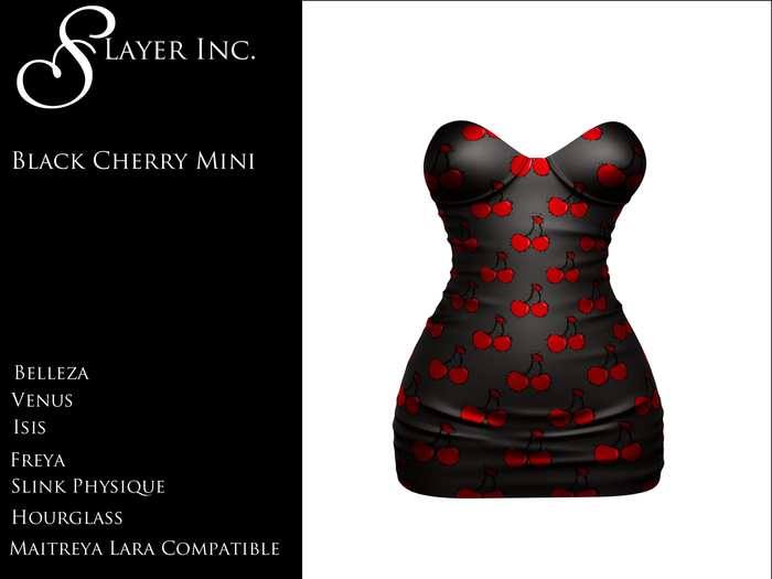 Black Cherry Mini Dress
