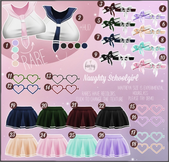 Fawny - Naughty schoolgirl - Skirt - 23 - Orange