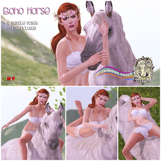 = Fashiowl Poses = Boho Horse // WEAR