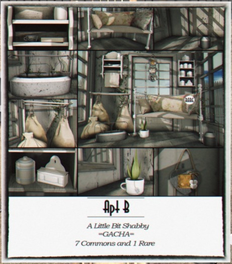 Apt B // A little bit shabby - Bed RARE