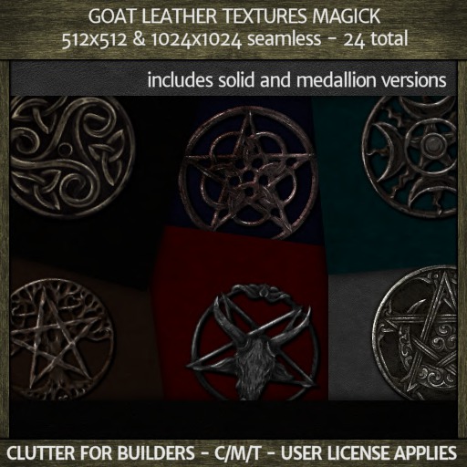 Clutter - Goat Leather Textures Magick
