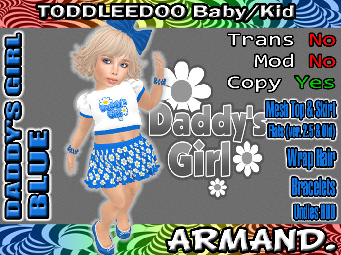 --ARMAND-- DADDY'S GIRL - BLUE