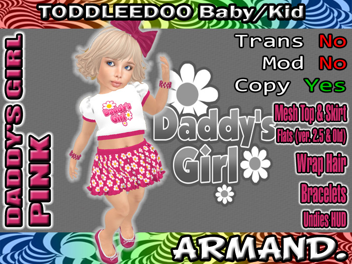 --ARMAND-- DADDY'S GIRL - PINK