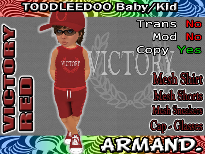 --ARMAND-- VICTORY - RED