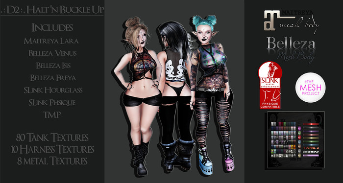 .:D2:. Halt 'n Buckle Up {Wear me to Rez}