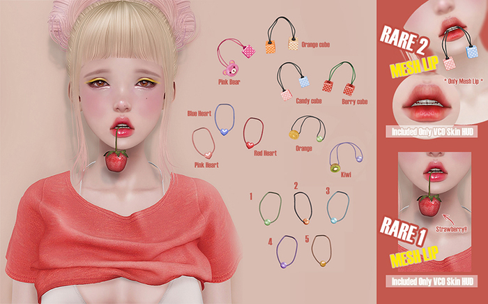 VCO ~ Kiss me Hairband [ Orange ]