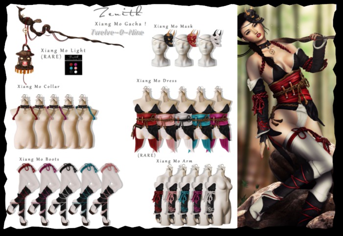 =Zenith=Xiang Mo Mask (Red)