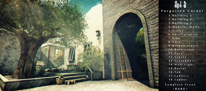 Apt B // Forgotten Corner - Crate&Pots