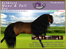 *E* RealHorse Silkiest Mane & Tail Set [BOXED] RH Trakehner