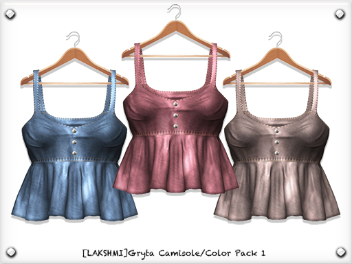 [LAKSHMI]Gryta Camisole/Color Pack 1