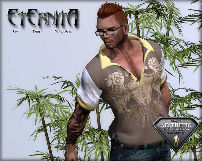 EtErnitA PoloShirt WIngs  (Boxed)