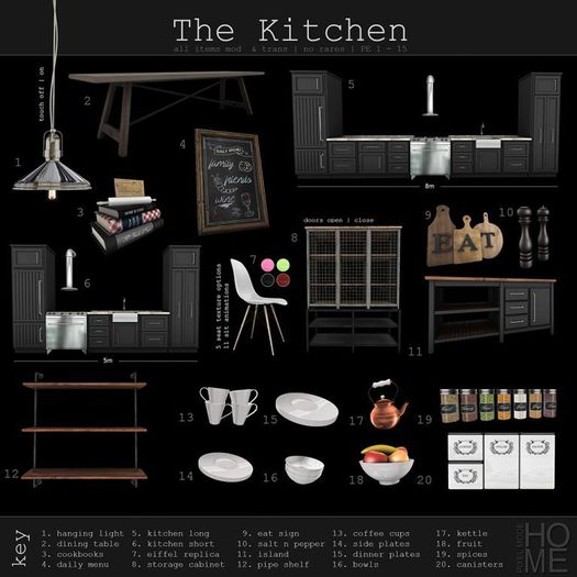 Pixel Mode - The Kitchen - Dining Table