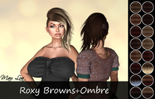 .Mau Loa. Roxy Short Rigged Mesh Hair Browns/Ombre