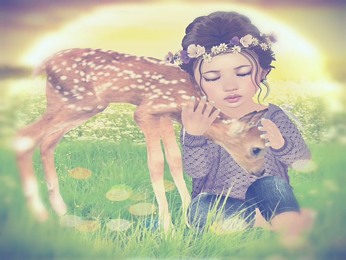 {.: DollFace :.} - Fawn Hug