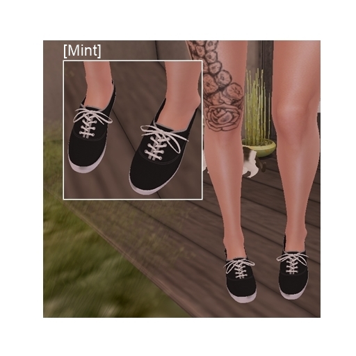 [Mint]shoes keds ~BLACK~