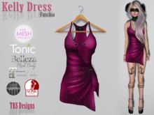 Kelly Dress Fuschia