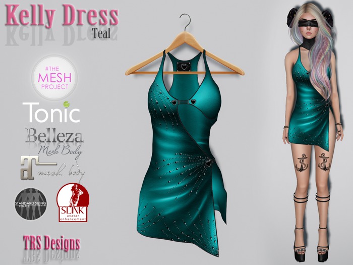 Kelly Dress Teal