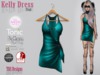 Kelly dress teal