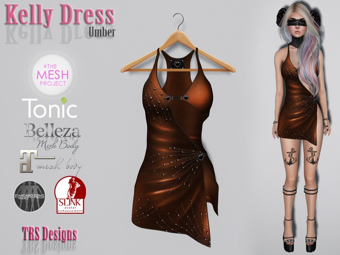 Kelly Dress Umber