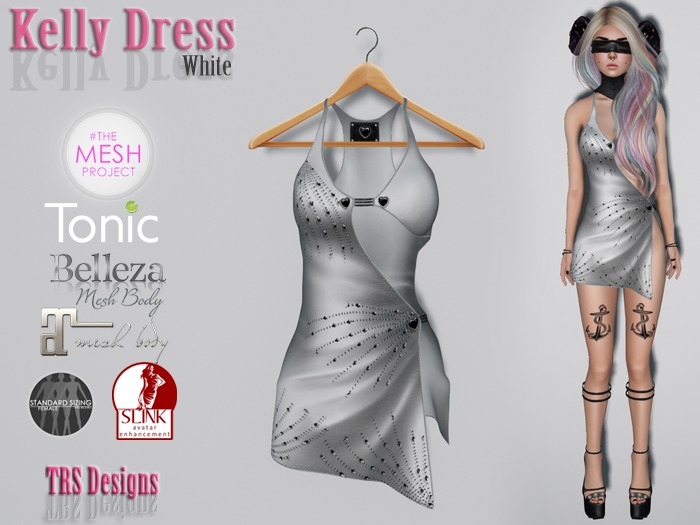 Kelly Dress White
