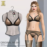 Entice - French Kiss Lingerie (Solids) - Set - Nude