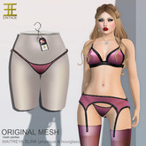 Entice - French Kiss Lingerie (Solids) - Panties - Pink
